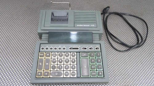 Underwood 410 calcolatrice - underwood,