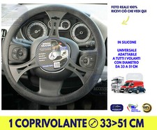  Coprivolante Universale in Silicone sterzo auto furgoni camion Volanti 33>51 cm