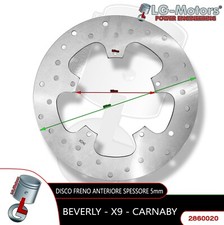 DISCO FRENO POSTERIORE PIAGGIO MP3 300 ie Touring LT 2011 2012 