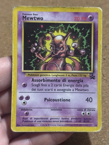 Mewtwo black star - black, promo