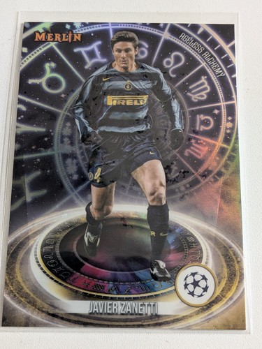 Topps merlin javier zanetti - merlin, fc