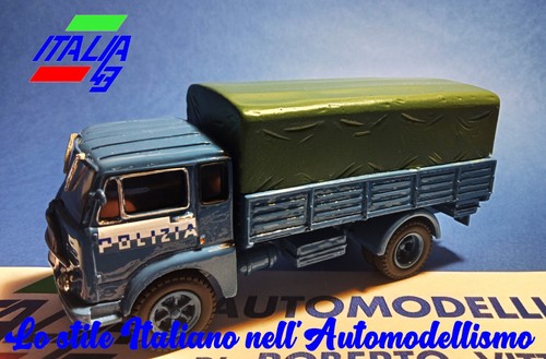 Fiat 643n polizia 1976 scala - fiat,