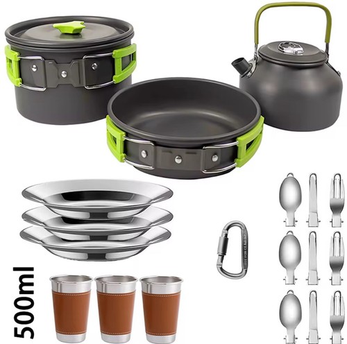 Set cucina campeggio - set,