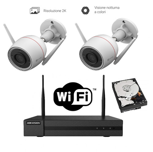 Kit videosorveglianza wifi - wifi, 2k