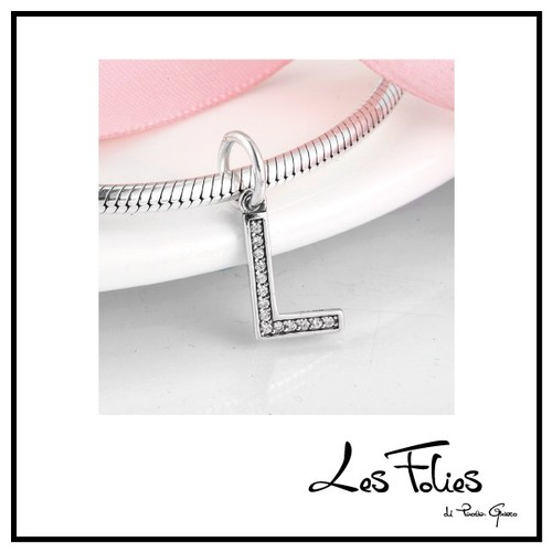 Charm lettera iniziale - lettera, l