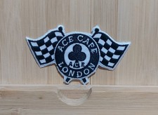 Patch toppa ACE CAFE LONDON DOUBLE FLAG 9x5 cm TRIUMPH BSA NORTON