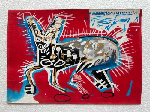 Disegno jean michel basquiat - disegno,