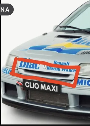 Mascherina anteriore renault - mascherina,