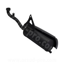 SCARICO MARMITTA TNT TNT MOTOR ROMA 2 TEMPS 10 POUCES 50 2012 > 2017