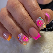 Nails Art Fiori Colorati