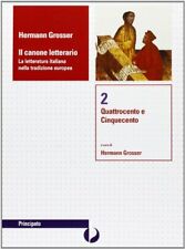 canone letterario 2 grosser 8841616504