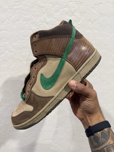 Nike dunk high wood - "wood, deck"