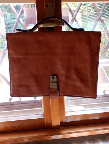 Cartella pelle vintage - cartella,