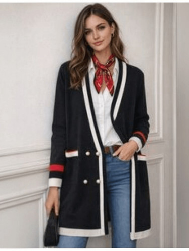 Cardigan zara maglia nero - cardigan, con