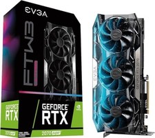 EVGA RTX 2070 Super FTW3 Ultra+ (08G-P4-3377-RX) 3-Slot Triple Fan GPU
