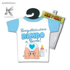 Mini t-shirt simpaticissimo bimbo a bordo
