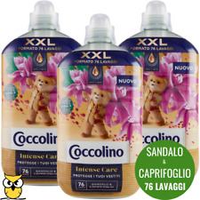 COCCOLINO AMMORBIDENTE CONCENTRATO SANDALO E CAPRIFOGLIO 76 LAV. 1750ML  3 PEZZI