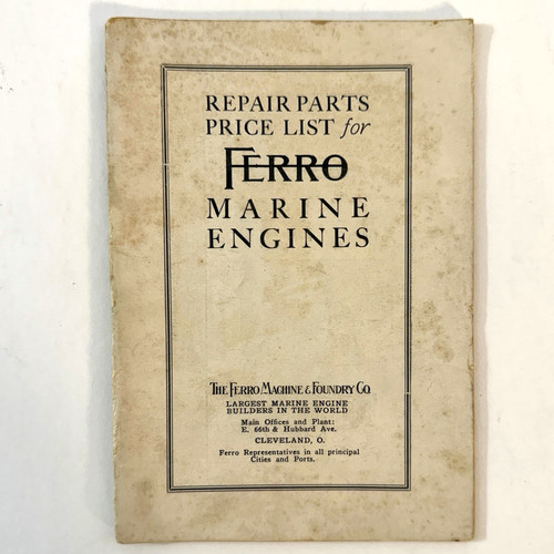Antico catalogo listino prezzi