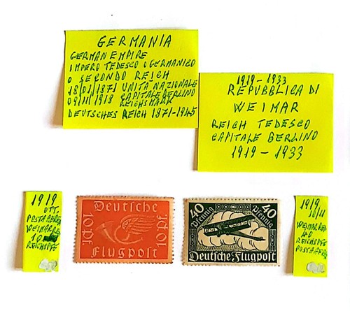 Francobolli 1919 germania - francobolli,