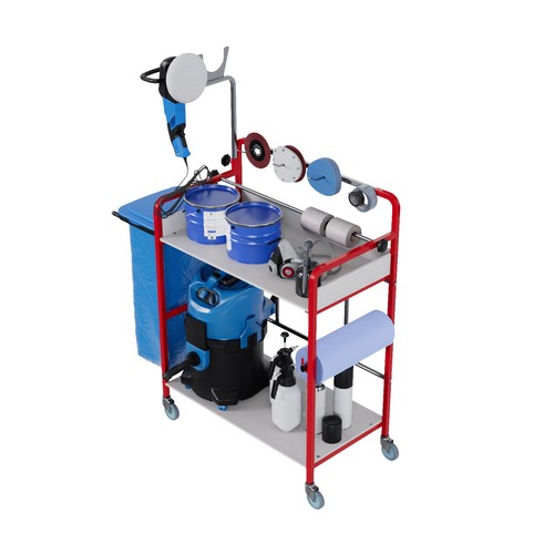 Carrello per verniciatura