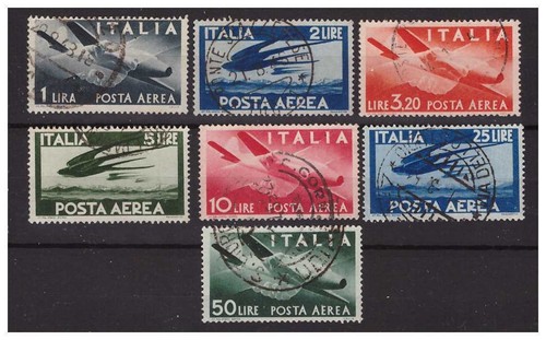 Italia 1945 posta aerea - 1945/6,
