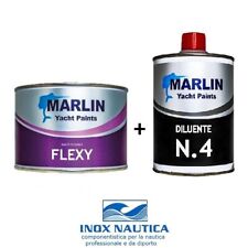 MARLIN FLEXY 0,5 LT + DILUENTE - SMALTO ELASTICO PER GOMMONI VERNICE FLESSIBILE