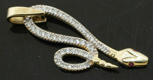 Ciondolo serpente oro - ciondolo,
