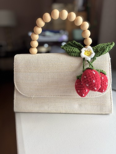 Pochette panna paglia - pochette, panna-paglia