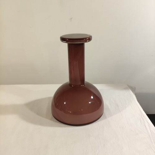 Bottiglia vetro murano viola - vetro,