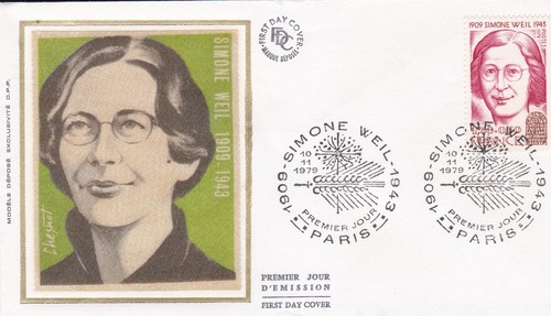 France 1979 fdc simone - 1979, weil