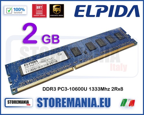 Elpida ram 2gb ddr3 2rx8 - ddr3,