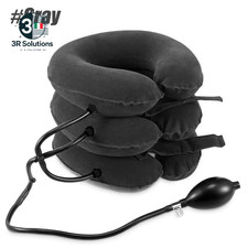 Dispositivo Di Trazione Cervicale Gonfiabile Collare Sollievo Dolore Collo E Spa