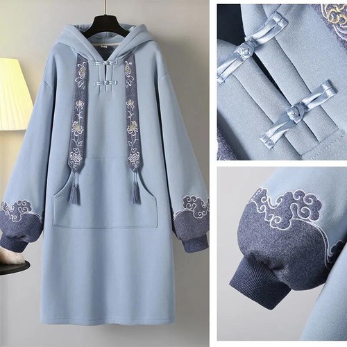 Abito donna con cappuccio