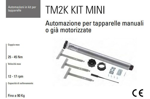 Kit motore tapparella faac - kit,