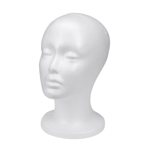 Testa manichino bianco - manichino,