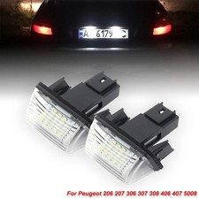 2x Licence Number Plate LED