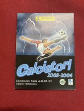 AGGIORNAMENTI - UPDATE SET - per album figurine CALCIATORI PANINI 2003-04 2004
