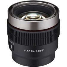 Samyang V-AF 75 mm T1.9 obiettivo cinema - attacco Sony FE