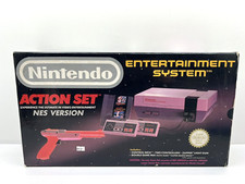 Nintendo Entertainment System Action Set NES + Duck Hunt Console gioco vintage