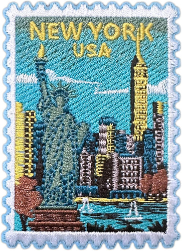 New york usa - usa, timbro