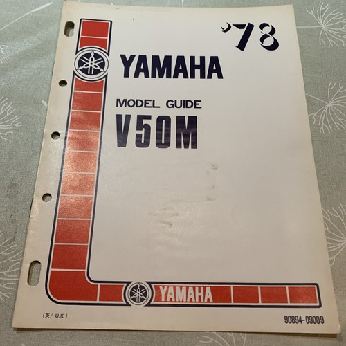 Yamaha v50m 1978 - yamaha, modello