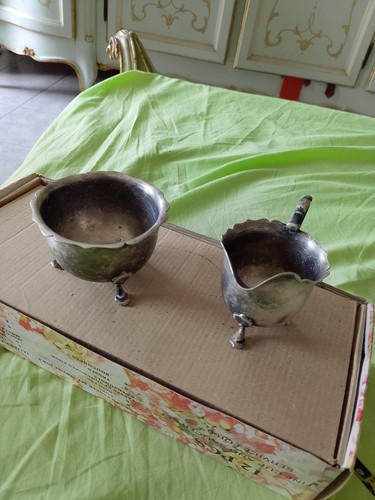 Vintage lattiera zuccheriera - vintage,