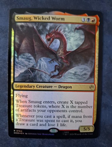 Smaug wicked worm foil - foil, #0164