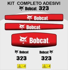 KIT ADESIVI DECALCOMANIA ESCAVATORE BOBCAT 323