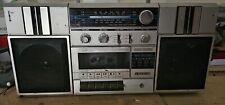 Sanyo M 9813 L stereo cassette recorder Boombox ghettoblaster vintage