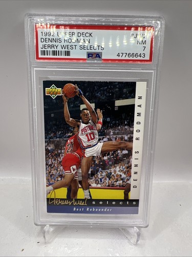 1992 upper deck jerry - jerry, west