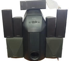 SONY SA-W10 - KENWOOD KS-2200 - IMPIANTO DI AMPLIFICAZIONE SURROUND - USATO