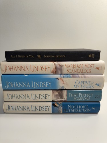 Johanna lindsey hardcover book - lindsey,