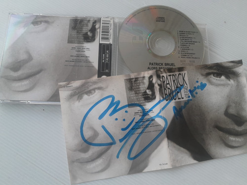 Patrick bruel autographe - patrick,