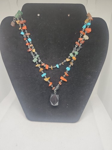 Collana pietra semipreziosa - pietra,
